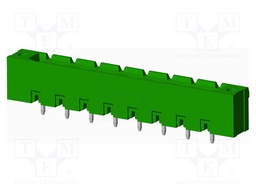 Connector: pluggable terminal block; socket; male; straight; THT