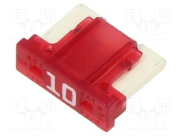 Fuse: fuse; 10A; 58VDC; medium time-lag; automotive; holders