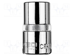 Socket; 6-angles,socket spanner; HEX 14mm; 1/2"