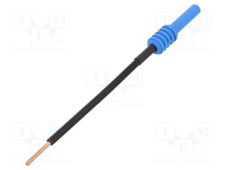 Test probe; 32A; blue; Tip diameter: 2.2mm; Socket size: 4mm