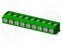 Connector: PCB terminal block; terminal; straight; on PCBs; T3