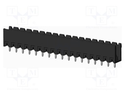 Connector: pluggable terminal block; socket; male; on PCBs