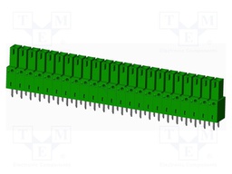 Connector: pluggable terminal block; socket; female; straight