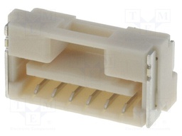 Socket; wire-board; male; CLIK-Mate; 1.25mm; PIN: 6; SMT; 1A; 50V