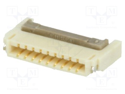 Connector: FFC (FPC); horizontal; PIN: 9; SMT; 0.5A; 0.5mm