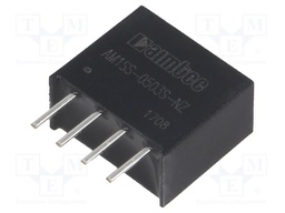 Converter: DC/DC; 1W; Uin: 4.5÷5.5V; 3.3VDC; Iout: 303mA; SIP4; 1.2g