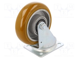Transport wheel; Ø: 125mm; W: 40mm; H: 155mm; torsional; 250kg