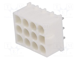 Socket; wire-wire/PCB; female; Universal MATE-N-LOK; 6.35mm; THT