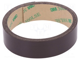 Tape: magnetic; W: 19mm; L: 1m; D: 0.84mm; acrylic
