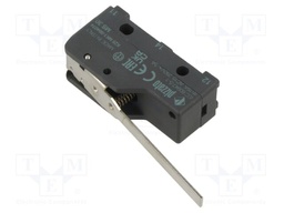Microswitch SNAP ACTION; 16A/250VAC; 5A/24VDC; with lever; SPDT