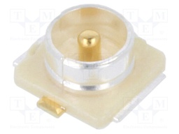 Connector: U.FL (IPX/AMC); socket; 50Ω; SMT; male