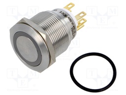 Switch: vandal resistant; Pos: 2; SPDT; 3A/220VAC; 5A/24VDC; IP65