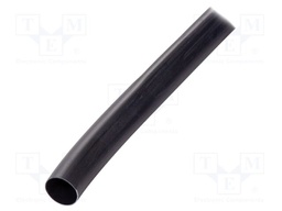 Insulating tube; PVC; black; -20÷125°C; Øint: 12mm; L: 150m; UL94V-0