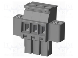 Connector: pluggable terminal block; plug; female; angled 90°
