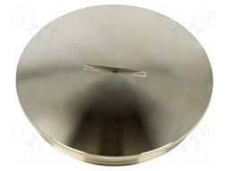 Stopper; M63; 1.5; IP54; brass; Plating: nickel; SKINDICHT®