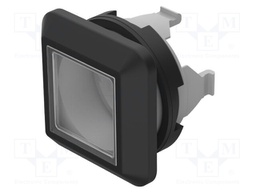 Switch: push-button; 16mm; Stabl.pos: 1; colourless; IP67; Pos: 2