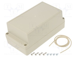 Enclosure: multipurpose; X: 85mm; Y: 165mm; Z: 70mm; Ritec; ABS; IP65