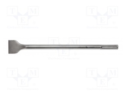 Chisel; for concrete; L: 400mm; tool steel; Tipwidth: 50mm