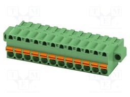 PCB connector, nominal cross section: 2.5 mm?, color: green,