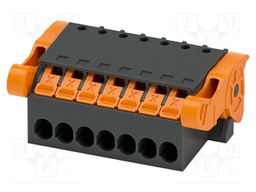 PCB connector, nominal cross section: 1.5 mm2, color: black,