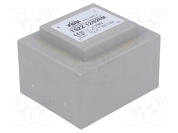 Transformer: encapsulated; 12VA; 230VAC; 7.5V; 1.6A; Mounting: PCB