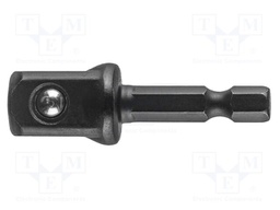 Tool: adapter; socket; square; 1/2"; impact; Socket size-inch: 1/4"