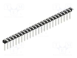 Connector: pin strips; pin header; male; PIN: 24; 2.54mm; THT; 1x24