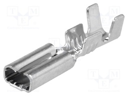 Terminal: flat; 2.8mm; 0.8mm; female; 0.5÷1mm2; crimped; for cable