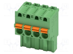 PCB connector, nominal cross section: 2.5 mm?, color: green,