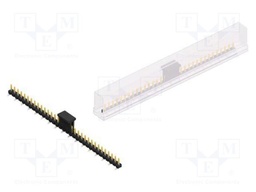 Connector: pin strips; pin header; male; PIN: 33; 2.54mm; SMT; 1x33