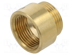 Male-female,round; max.6bar@<90°C,max.16bar@10°C÷30°C; 15mm