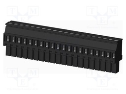 Connector: pluggable terminal block; plug; female; angled 90°
