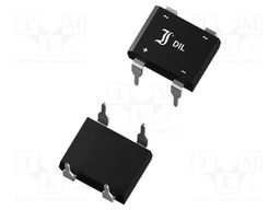 Single-phase bridge rectifier; Urmax: 600V; If: 1A; Ifsm: 40A; SMT