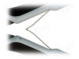 Pliers; half-rounded nose; ESD; 130mm