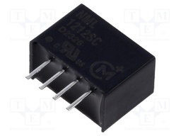 Isolated Board Mount DC/DC Converter, 1kV Isolation, ITE, 1 Output, 2 W, 12 V, 167 mA