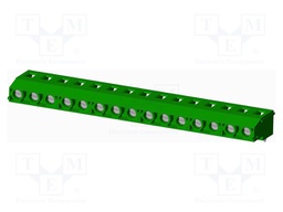 Connector: PCB terminal block; terminal; Plating: tinned; on PCBs