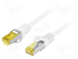 Patch cord; RJ45 plug,both sides; S/FTP; 6a; stranded; Cu; LSZH