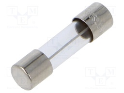 Fuse: fuse; quick blow; 15A; 125VAC; cylindrical,glass; 5x20mm