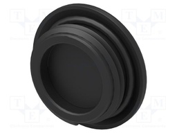 Stopper; polyamide; black; IP68; Entrelec; Gland: M20; 6mm