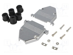 Enclosure: for D-Sub connectors; D-Sub 25pin,D-Sub HD 44pin
