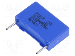 Capacitor: polypropylene; Y2; 10nF; THT; ±20%; 15mm; -55÷105°C; 300V