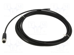 Cable: for sensors/automation; PIN: 5; M12 female; straight; 5m