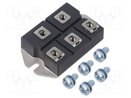 Bridge rectifier: three-phase; Urmax: 800kV; If: 75A; Ifsm: 900A