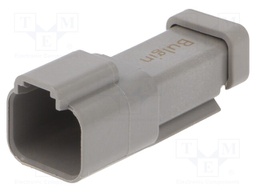 Connector: wire-wire; PX0; plug; male; PIN: 2; IP68; Locking: latch
