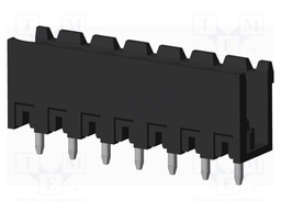 Connector: pluggable terminal block; socket; male; on PCBs