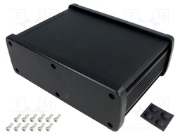 Enclosure: multipurpose; X: 177.6mm; Y: 129mm; Z: 61.1mm; aluminium