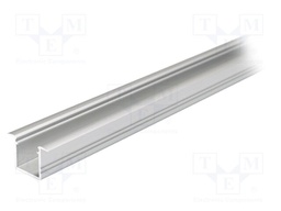 Profiles for LED modules; recessed; natural; L: 2m; aluminium