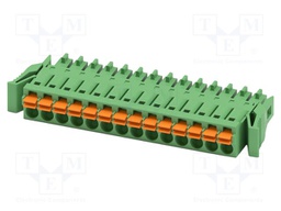 PCB connector, nominal cross section: 1.5 mm?, color: green,