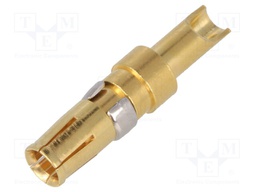 Contact; female; 14AWG÷12AWG; gold-plated; soldering; for cable