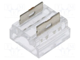 LED tape connector; for tape-to-tape connection; 6A; 12V,24V